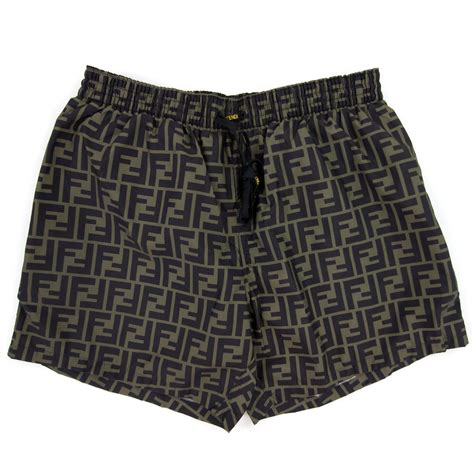 pandabuy fendi|Fendi brown swim shorts.